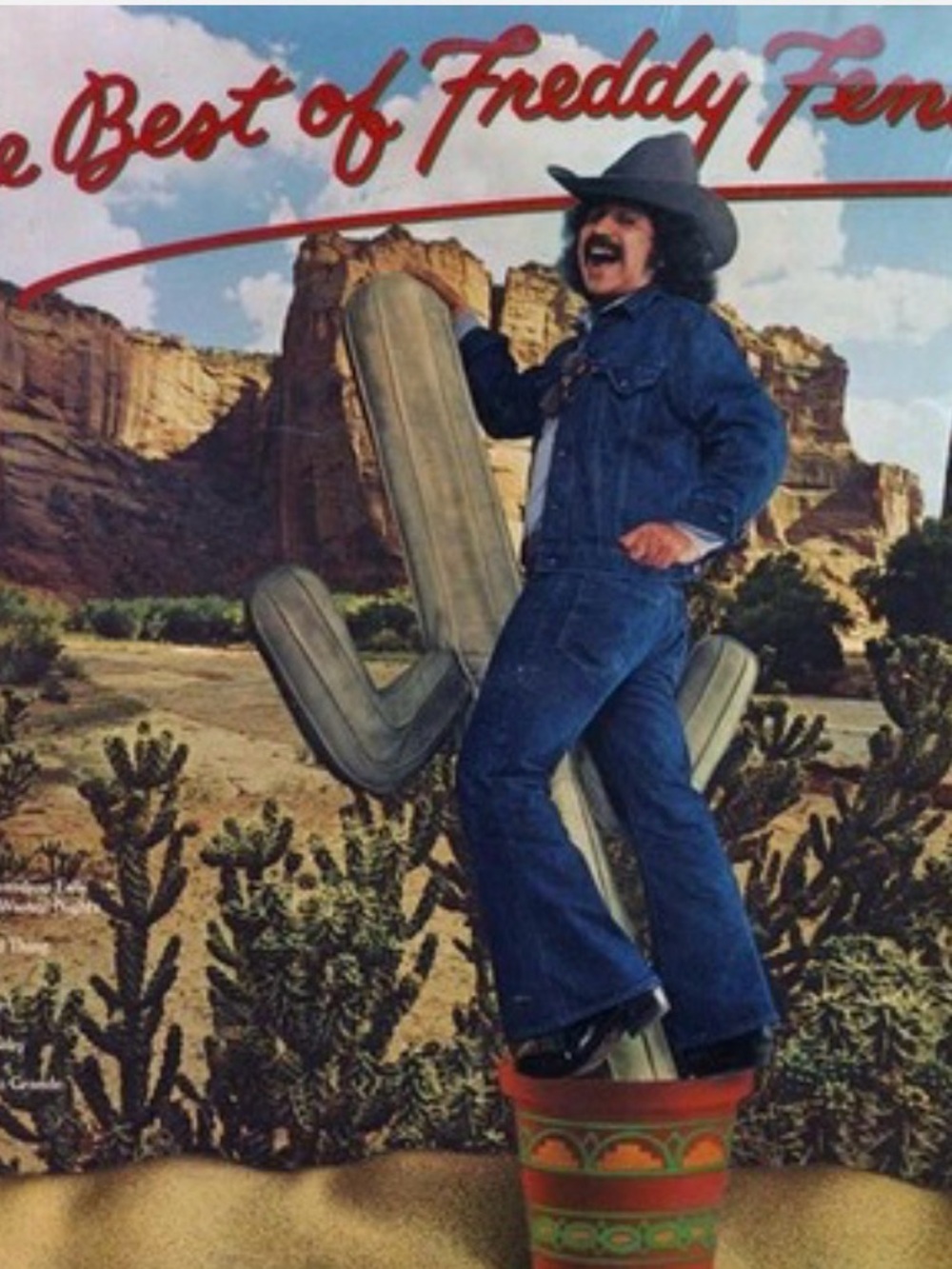 The best of Freddy Fender 
Vynil record